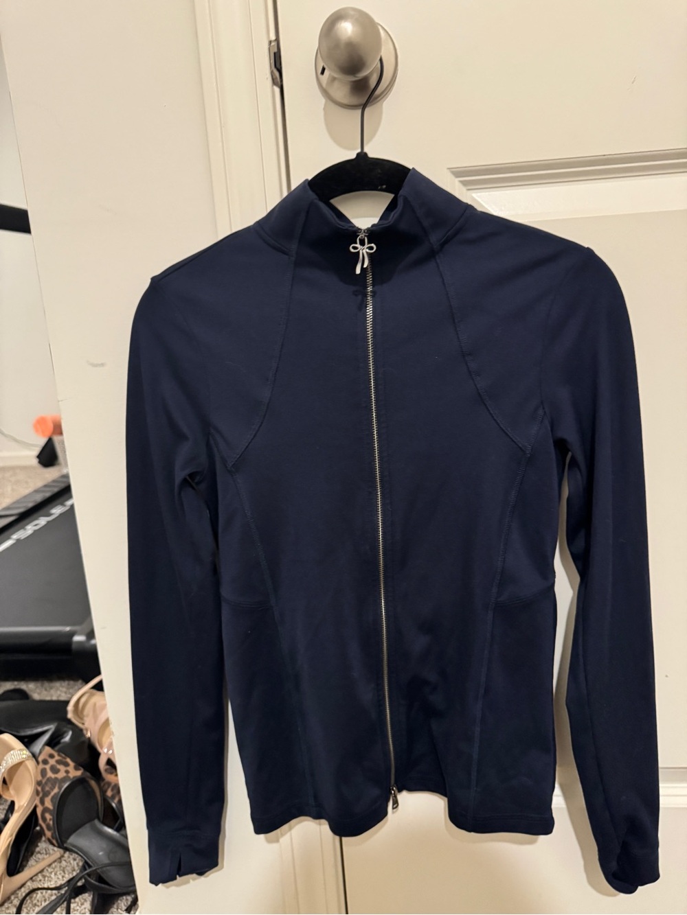 Gilly Hicks Women's Navy and Blue Jacket